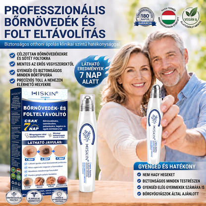 Hivatalos Márkabolt | 🖊️ Hiskin® 7 napos Szemölcseltávolító Roll-on Ápoló Folyadék (Fájdalommentes rollerball technológia, hegek nélkül) 🐬