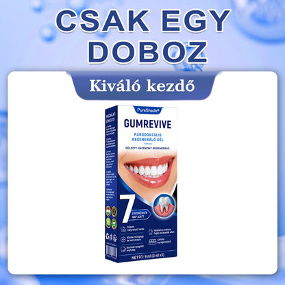 PureShade® 💧 GumRevive Ínyregeneráló Gél – Az egészségesebb ínyért és magabiztosabb mosolyért 🦷