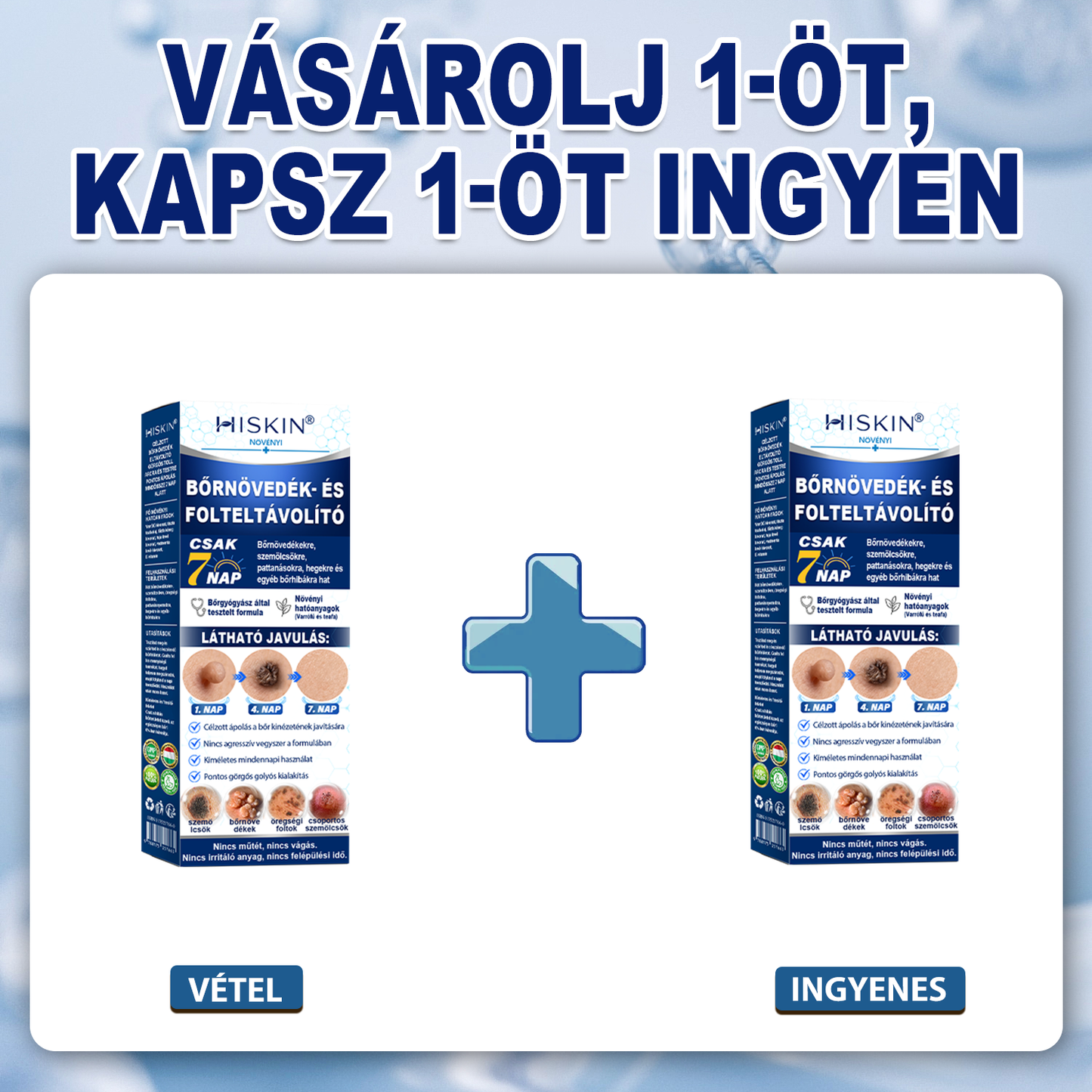 Hivatalos Márkabolt | 🖊️ Hiskin® 7 napos Szemölcseltávolító Roll-on Ápoló Folyadék (Fájdalommentes rollerball technológia, hegek nélkül) 🐬
