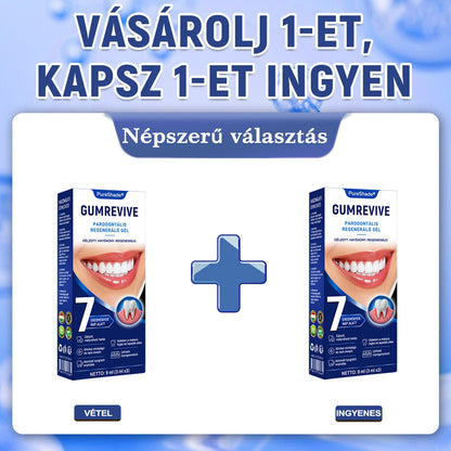 PureShade® 💧 GumRevive Ínyregeneráló Gél – Az egészségesebb ínyért és magabiztosabb mosolyért 🦷