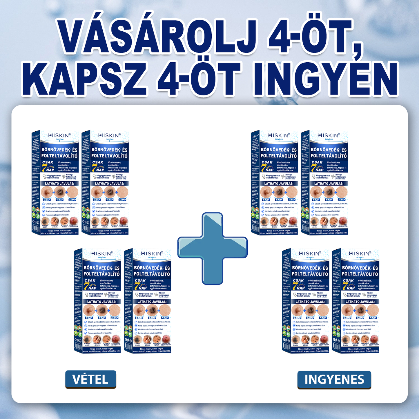 Hivatalos Márkabolt | 🖊️ Hiskin® 7 napos Szemölcseltávolító Roll-on Ápoló Folyadék (Fájdalommentes rollerball technológia, hegek nélkül) 🐬
