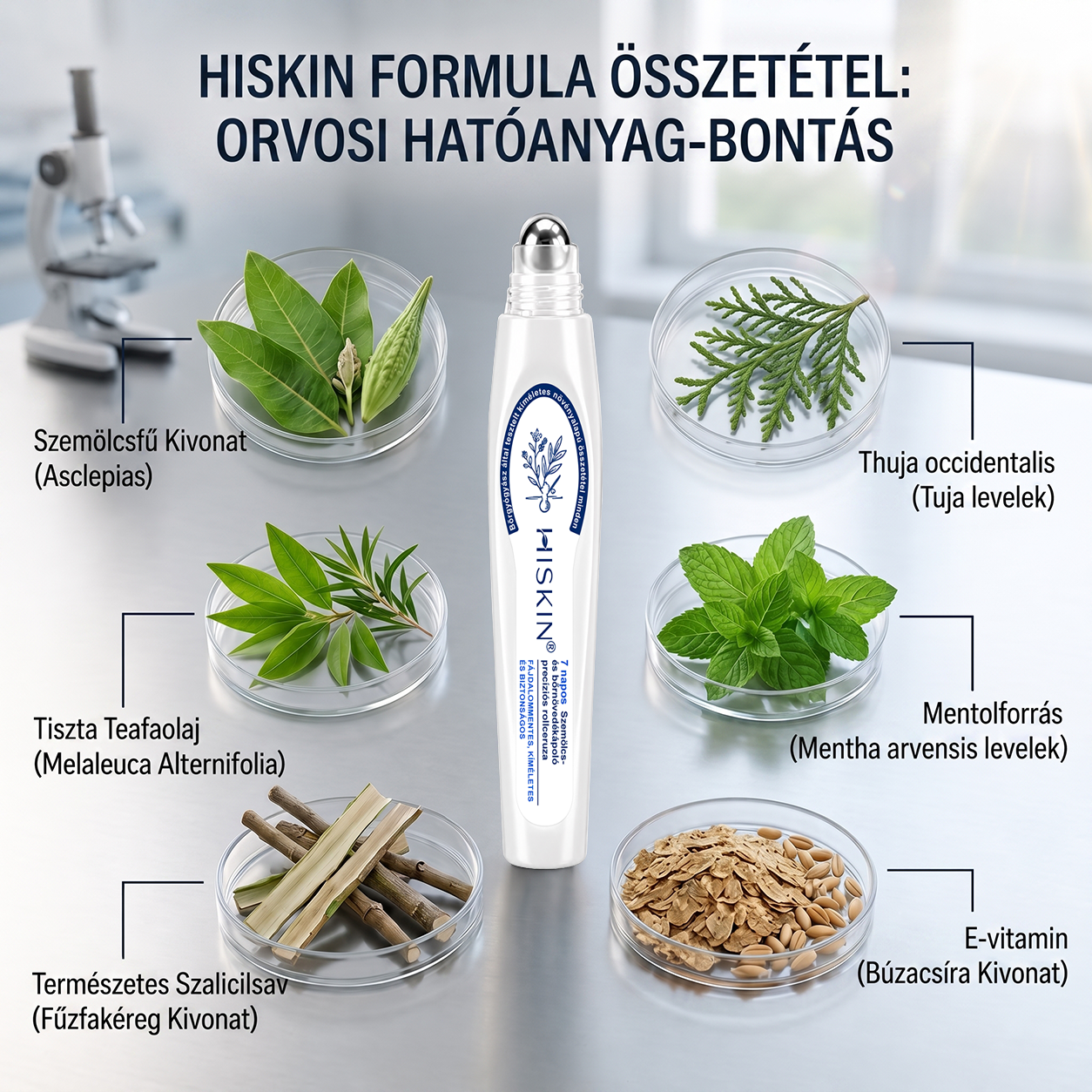 Hivatalos Márkabolt | 🖊️ Hiskin® 7 napos Szemölcseltávolító Roll-on Ápoló Folyadék (Fájdalommentes rollerball technológia, hegek nélkül) 🐬