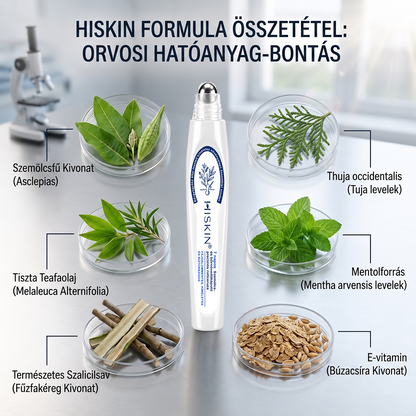 Hivatalos Márkabolt | 🖊️ Hiskin® 7 napos Szemölcseltávolító Roll-on Ápoló Folyadék (Fájdalommentes rollerball technológia, hegek nélkül) 🐬