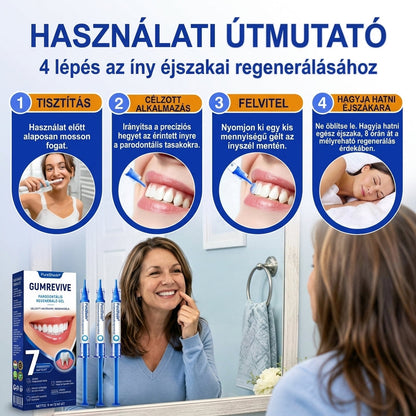 PureShade® 💧 GumRevive Ínyregeneráló Gél – Az egészségesebb ínyért és magabiztosabb mosolyért 🦷
